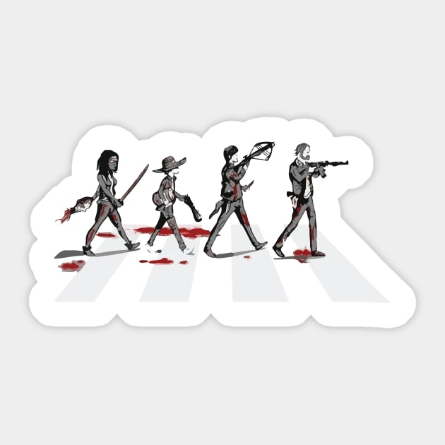 Friends Halloween Horror Team Scary Movies Costume Sticker by chuhe86